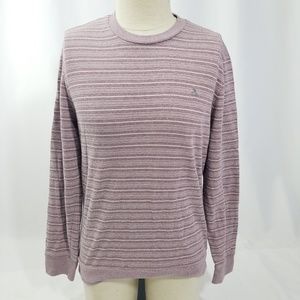 Original Peguin Munsing Purple Striped Long Sleeve